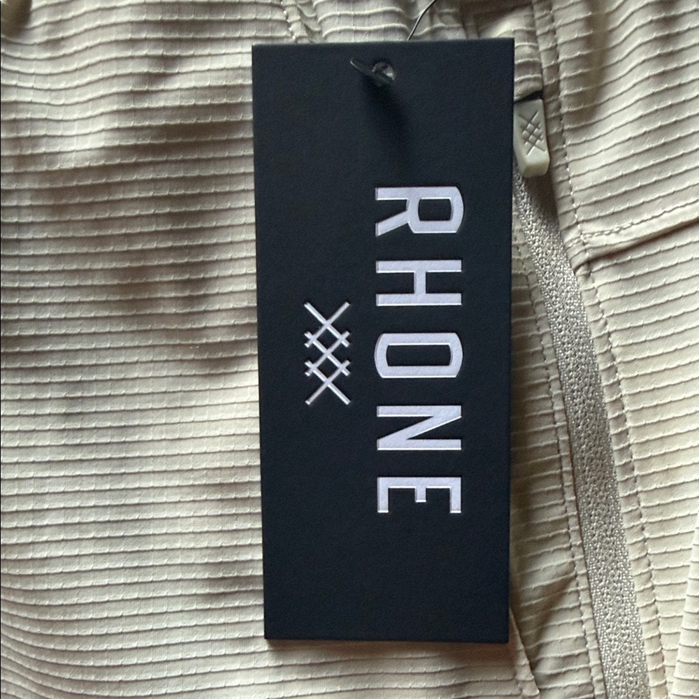Men’s RHONE 5” Invictus Ripstop Short -Unlined in Color Sandstone - Picture 7 of 8